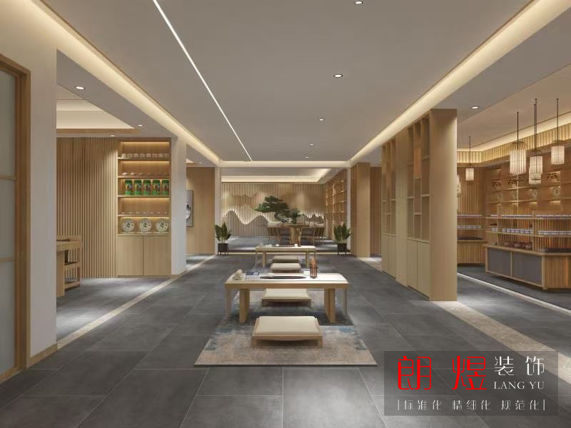 私人茶室高端會所裝修設(shè)計效果圖